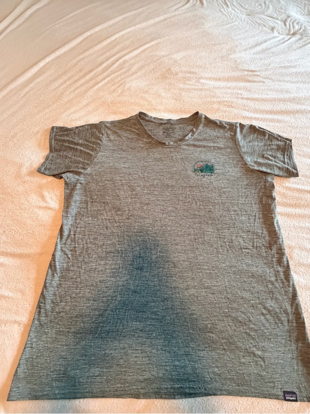 Patagonia Capilene Cool Daily Short Sleeve T-Shirt Heather Green XXL